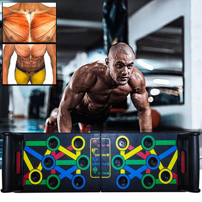 (Copy) 14 in 1 Easy fitness Push-Up Board